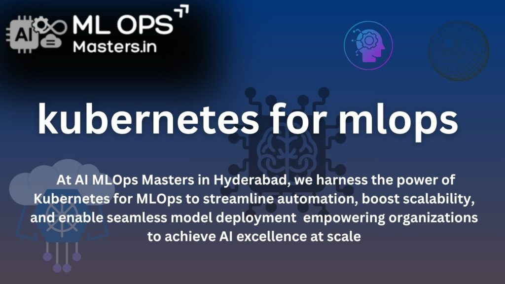 kubernetes for mlops