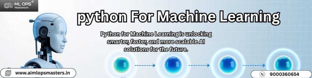 python for machine learning